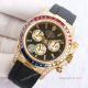 New Rolex Rainbow Daytona Watch Replica With Black Oysterflex Strap Daytona Rolex Yellow Gold Case (2)_th.jpg